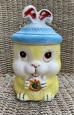 Vintage Cookie Jar  Yellow