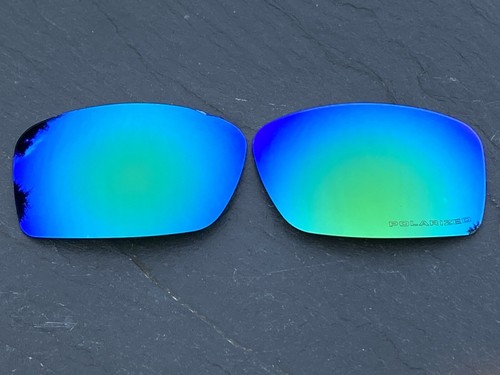 Etched polarized green mirror - green,