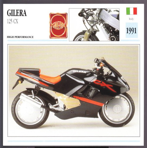 1991 gilera 125cc - 1991, cx