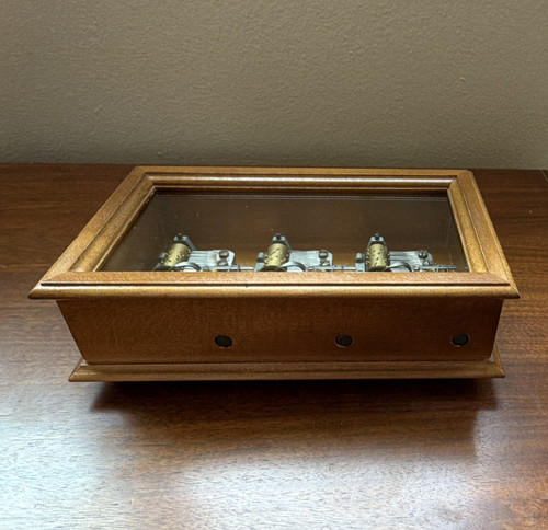 Vintage reuge swiss triple - swiss,