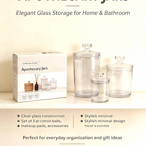 Kirkton house apothecary jar - kirkton,