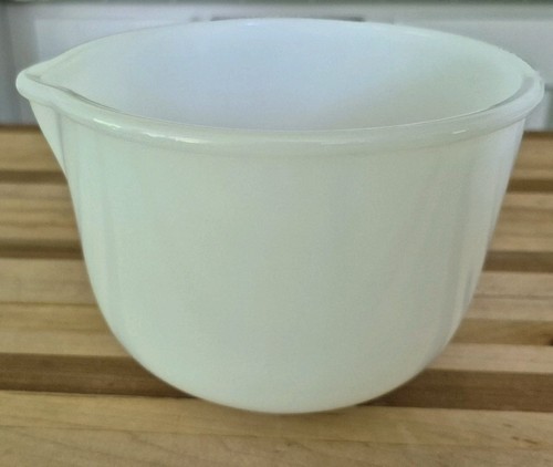 Glasbake milk glass sunbeam - glasbake,