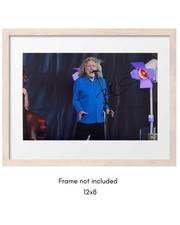 Robert Plant Hand Signed Led