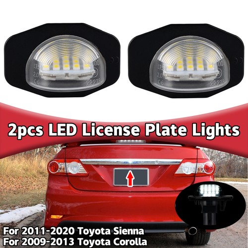 Led licence number plate - number,