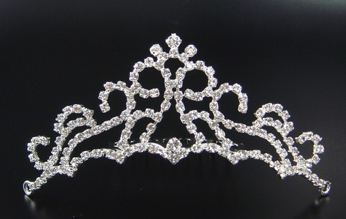 Tiara rhinestone headband - tiara,