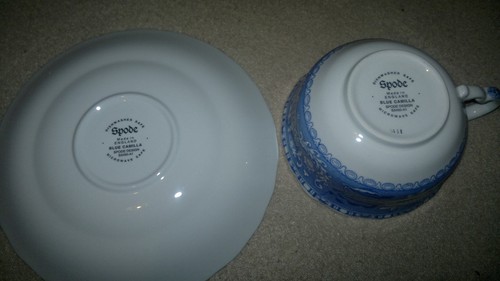 Spode blue camilla tea - spode,