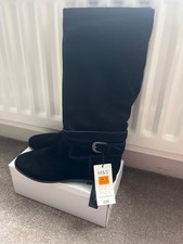 M&S Suede Leather Boots Size 3