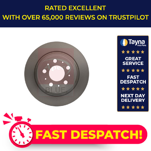Brake discs pair - pair, fits