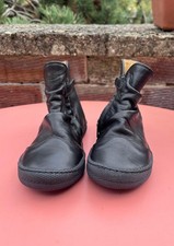 Autumn Winter 2025 UK8.5 Toddler Pom d’Api Black Leather Ankle Boots