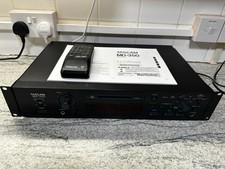 Tascam MD-350 Mini Disc Player/Recorder In Black With Original Remote [See Ad]