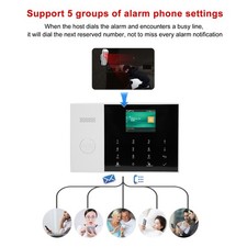 WIFI+GSM+GPRS 2.4in TFT Alarm