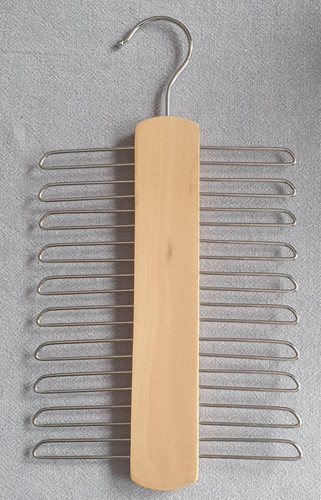 Wooden tie rack holder ties - wooden, 20