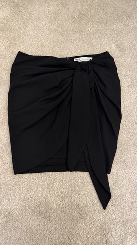 Black skirt size zara - black, s,
