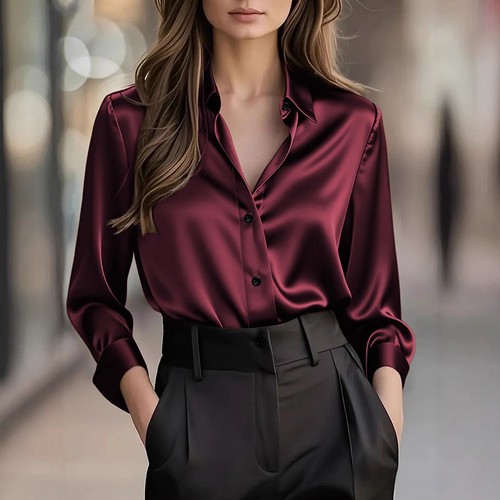 Women silk satin - satin, ladies