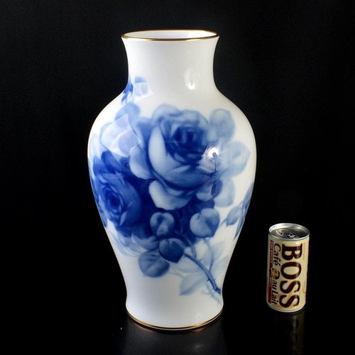 Okura blue rose - okura, vase