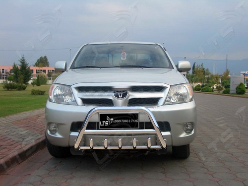 Toyota hilux chrome bull - bull, bar