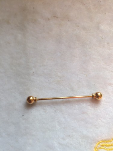 Gold coloured bar - bar, collar