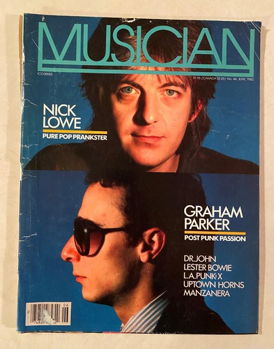 Musician magazine june - magazine, 1982