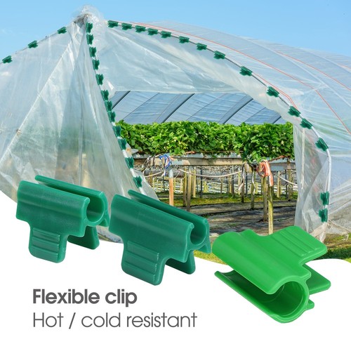 10x pipe clamps plant stake - plant,
