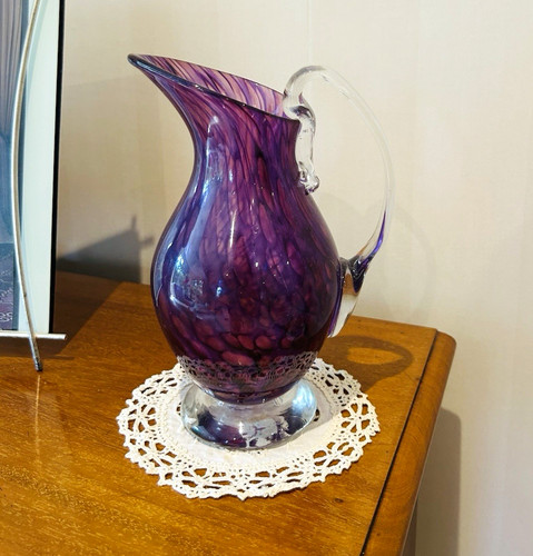 Alum bay glass purple swirl - bay,