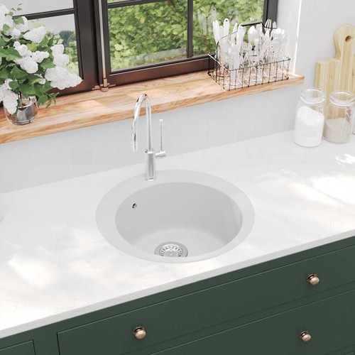 Granite kitchen sink single - kitchen,