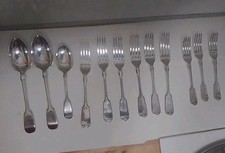 Silver Cutlery Part Set
