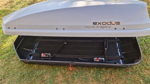 Exodus roof box - box, lock