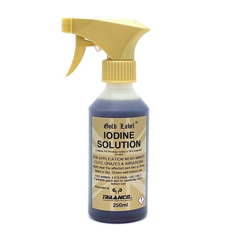 Gold label iodine spray - iodine, |