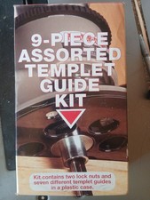 Porter Cable 9-PIECE ASSORTED TEMPLET GUIDE KIT. " PORTER CABLE".