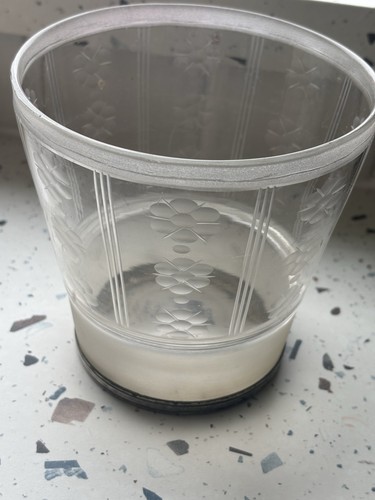 Vintage glass celery vase - vintage,