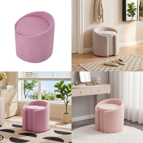 Round vanity dressing table - vanity,