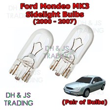 For Ford Mondeo Front Sidelights Parking Lights Side Light Bulb Bulbs MK3 00-07