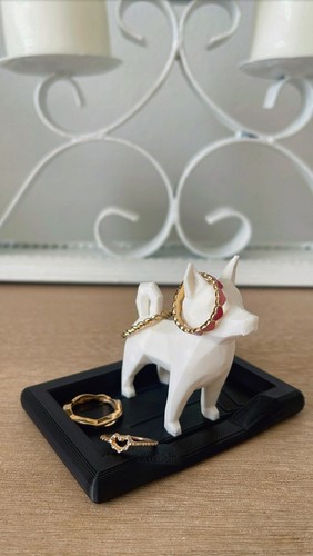 Akita dog ring holder - holder,