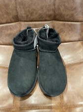 BRAND NEW Kirkland Signature Shearling Kids Boot in Black SIZE UK 13