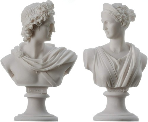 Artemis diana and apollo - artemis, bust