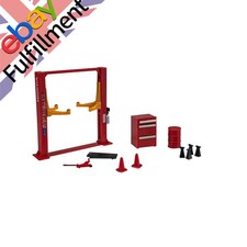 1/64 Diorama Realistic Model Car Display  Garage Hand-Painted  Maintenance Tools