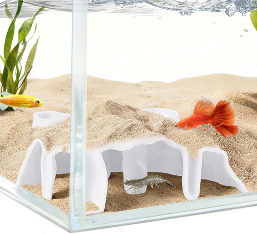 Aquarium corner cave - corner,