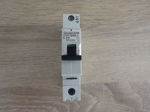 Gec alsthom c20 - alsthom, circuit