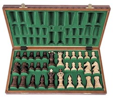WOODEN CHESS SET in Folding