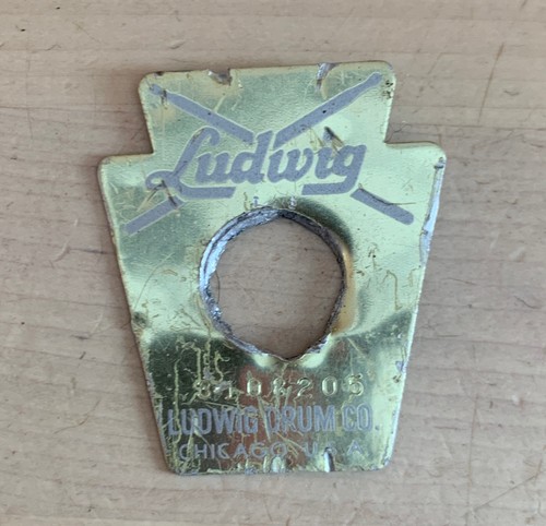 Ludwig chicago era badge - chicago,
