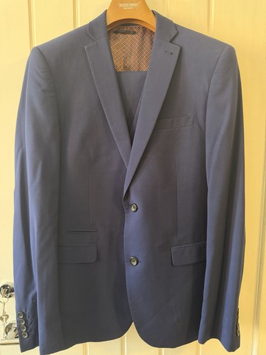 Next blue men piece suit - men's, 3-piece