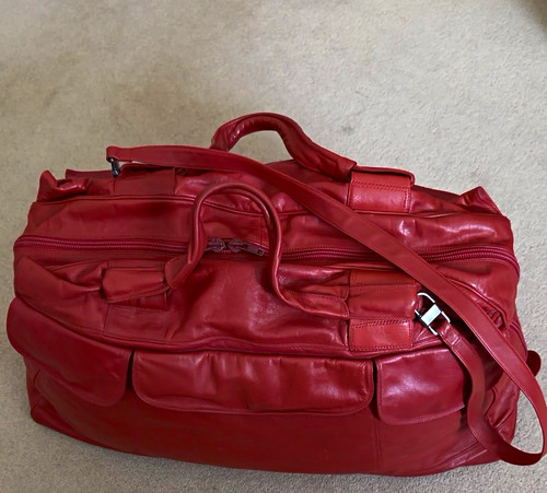 Vintage enny red leather - enny,