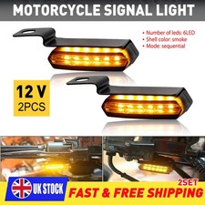 4X Mini Motorcycle LED Turn