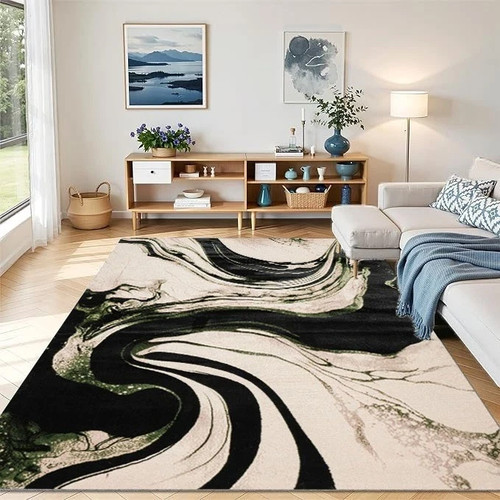 Abstract shaggy rug large - shaggy,