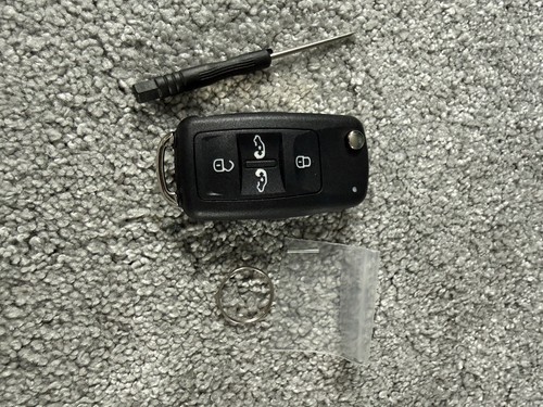 Replacement flip key - key, case