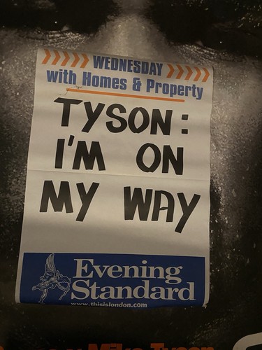 Mike tyson newspapers poster - mike,