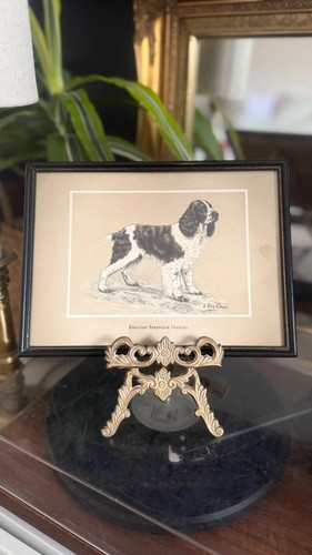 Vintage framed print - of, an