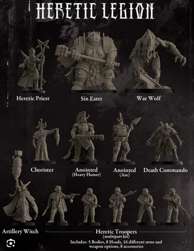 Trench crusade heretic legion - trench,