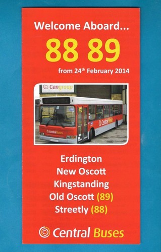 Timetable central buses 88 - timetable,