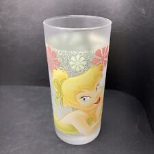 Disney Store Exclusive Peter Pan Tinker Bell Tall Slim Drinking Glass